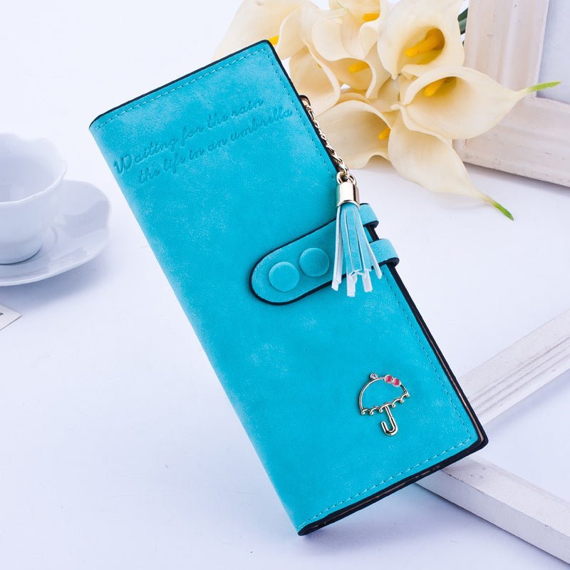 Portefeuille Femme “Umbrella Charm” Louis Alat : Luxe Minimaliste à Porter Sans Hésiter - Louis Alat