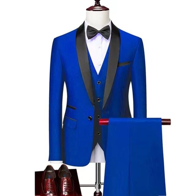 Costume Homme 3 Pièces Élégance Royale – Style Smoking Moderne - Louis Alat