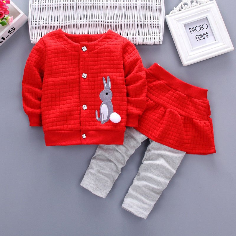 Ensemble Printemps Luxe pour Fille – Élégance Coréenne et Confort Absolu - Louis Alat