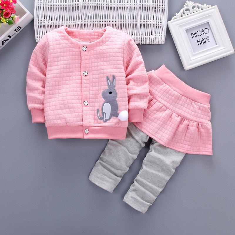 Ensemble Printemps Luxe pour Fille – Élégance Coréenne et Confort Absolu - Louis Alat