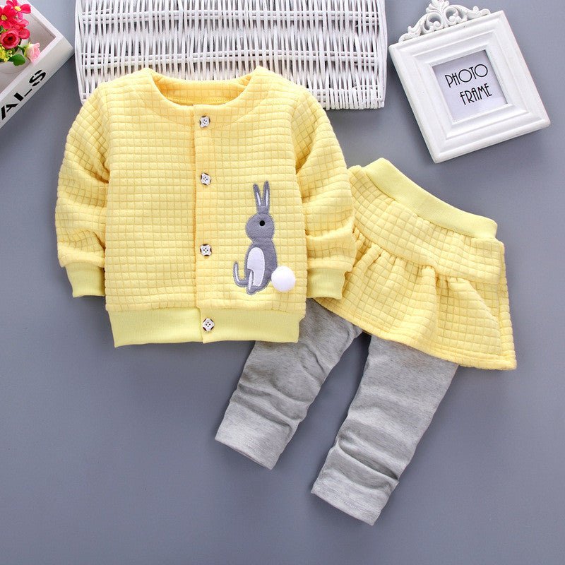 Ensemble Printemps Luxe pour Fille – Élégance Coréenne et Confort Absolu - Louis Alat