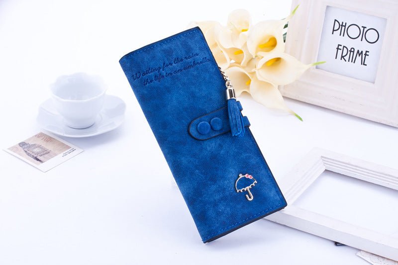 Portefeuille Femme “Umbrella Charm” – Élégance Minimaliste - Louis Alat