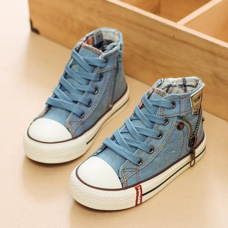 Sneakers en Toile pour Enfants – Chaussures Décontractées Printemps & Automne - Louis Alat