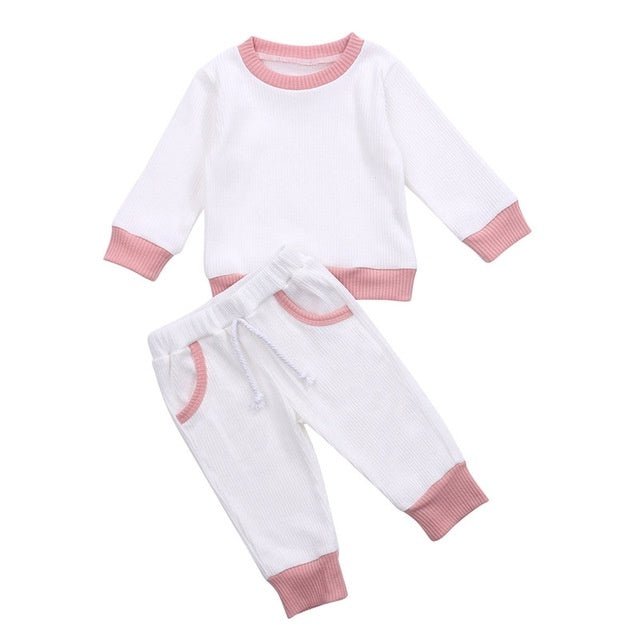 Ensemble Deux - Pièces Printemps & Automne pour Enfants – Hauts et Pantalons pour Filles - Louis Alat