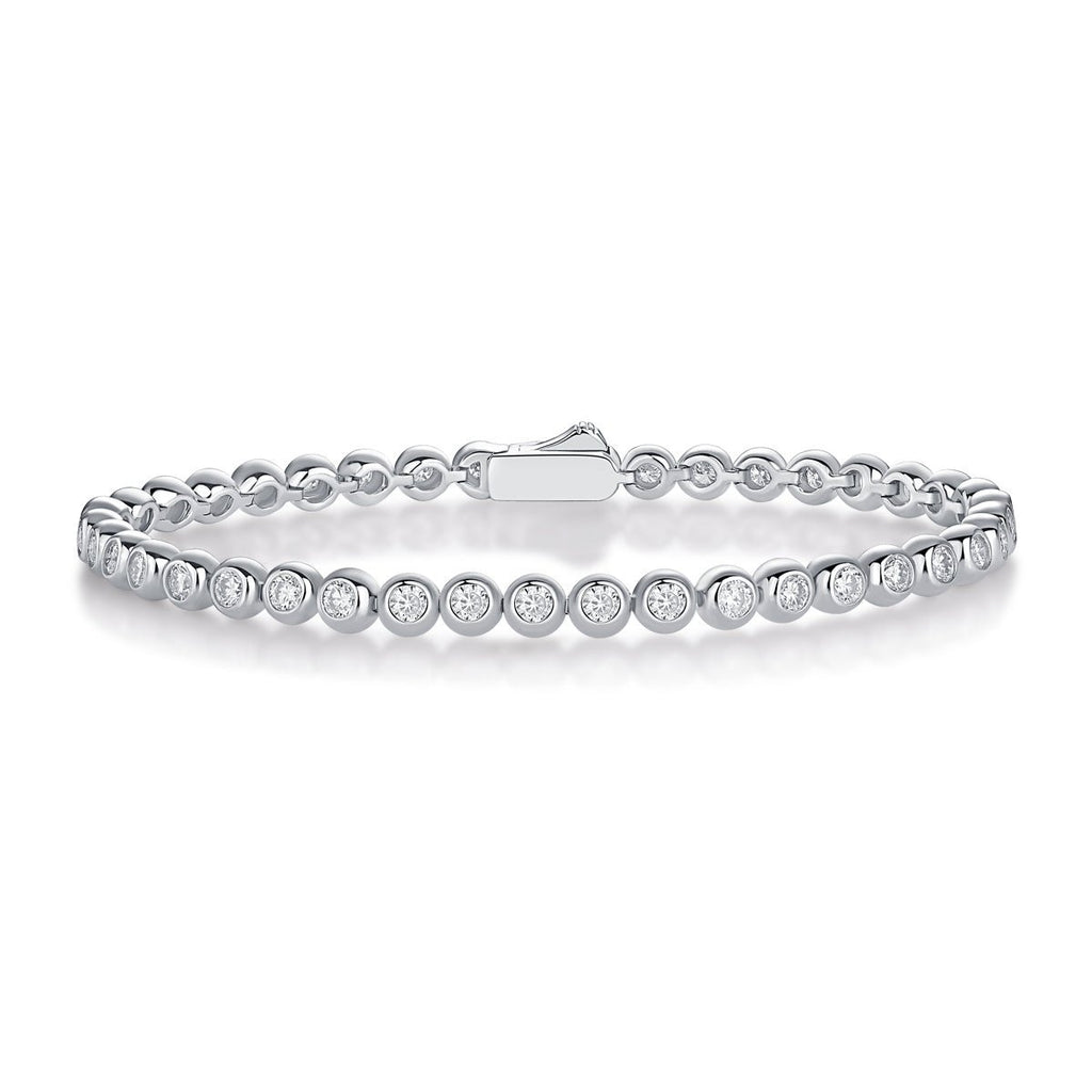 💎 Galaxy Dream – Bracelet Tennis en Moissanite & Argent S925 | Éclat Céleste 💎 - Louis Alat