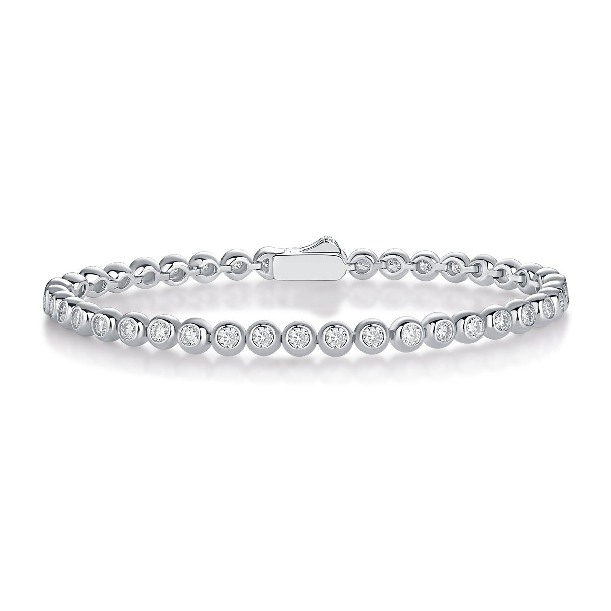 💎 Galaxy Dream – Bracelet Tennis en Moissanite & Argent S925 | Éclat Céleste 💎 - Louis Alat