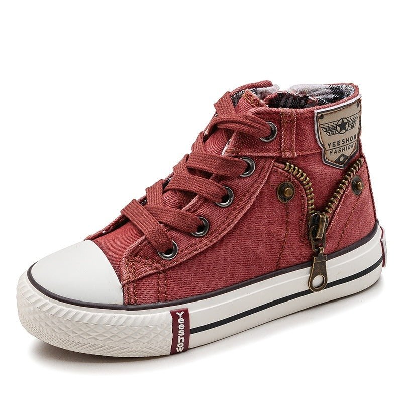 Sneakers en Toile pour Enfants – Chaussures Décontractées Printemps & Automne - Louis Alat