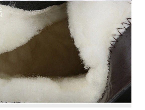 Bottes Hautes Femme « Royal Shearling » – Cuir Véritable & Doublure Laine Mérinos - Louis Alat