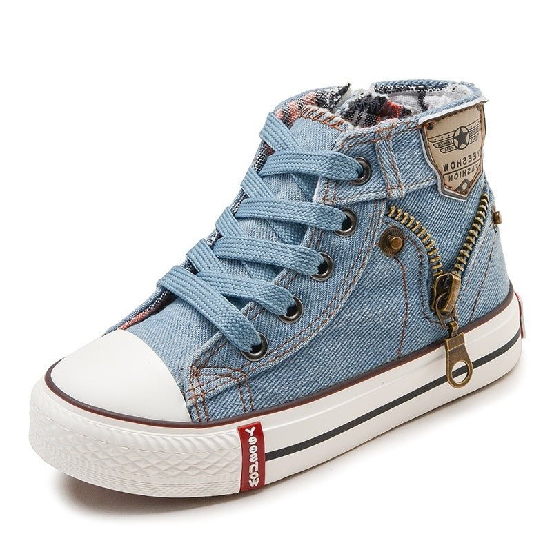 Sneakers en Toile pour Enfants – Chaussures Décontractées Printemps & Automne - Louis Alat