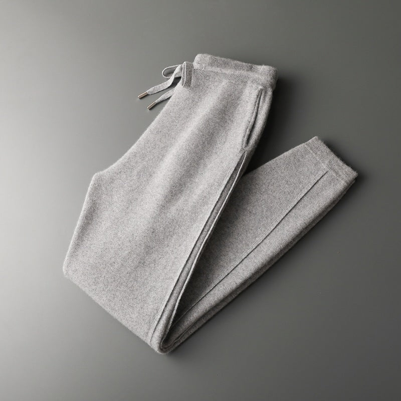 🖤 Pantalon en Cachemire Homme – Luxe Discret &amp; Confort Absolu - Louis Alat