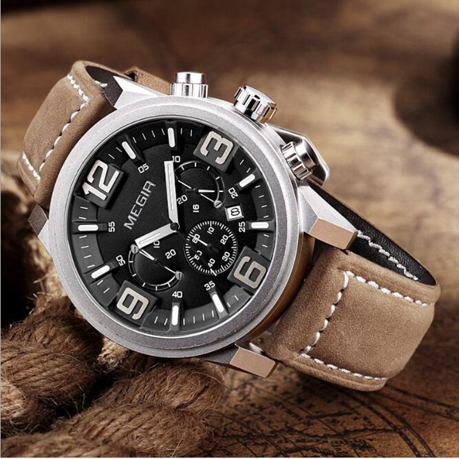MEGIR ChronoX – Montre Homme Sport Élégance Multifonction - Louis Alat