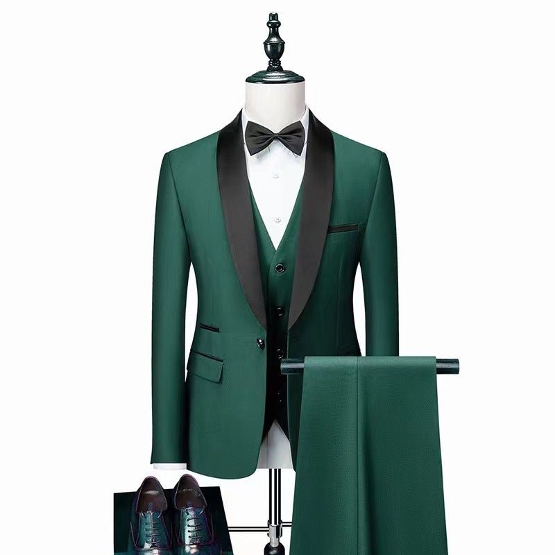 Costume Homme 3 Pièces Élégance Royale – Style Smoking Moderne - Louis Alat