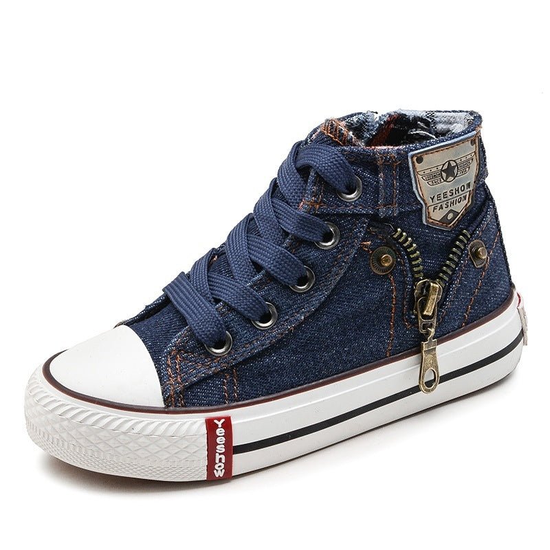 Sneakers en Toile pour Enfants – Chaussures Décontractées Printemps & Automne - Louis Alat