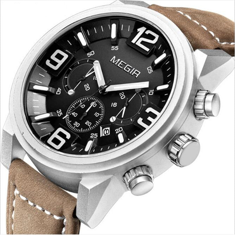 MEGIR ChronoX – Montre Homme Sport Élégance Multifonction - Louis Alat