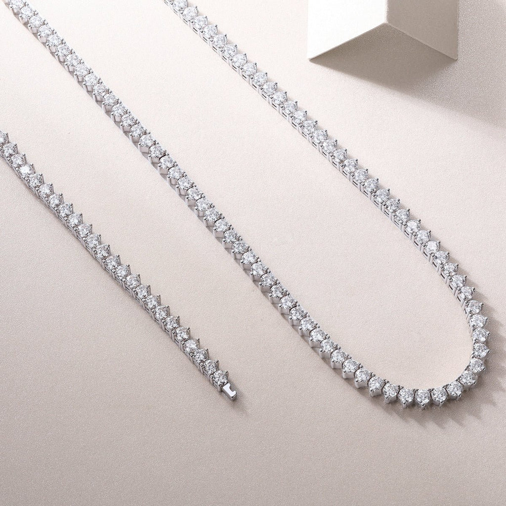 ✨ Solitude Luxury – Collier en Argent S925 avec Diamant Moissanite Éclat Inégalé ✨ - Louis Alat