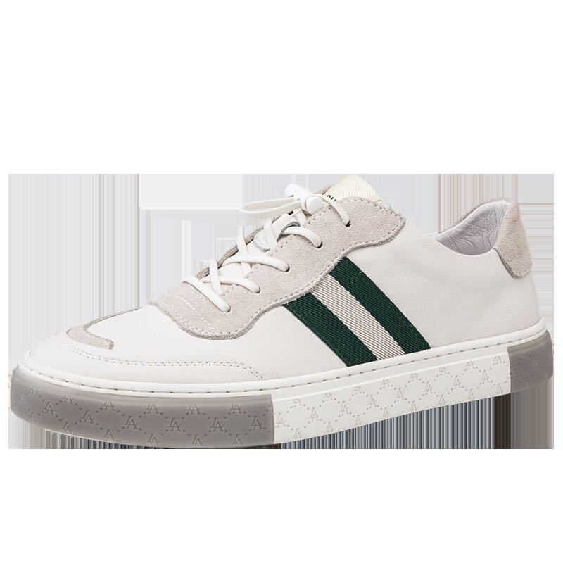 Chaussures en Cuir Blanc pour Homme – Élégance Décontractée - Louis Alat