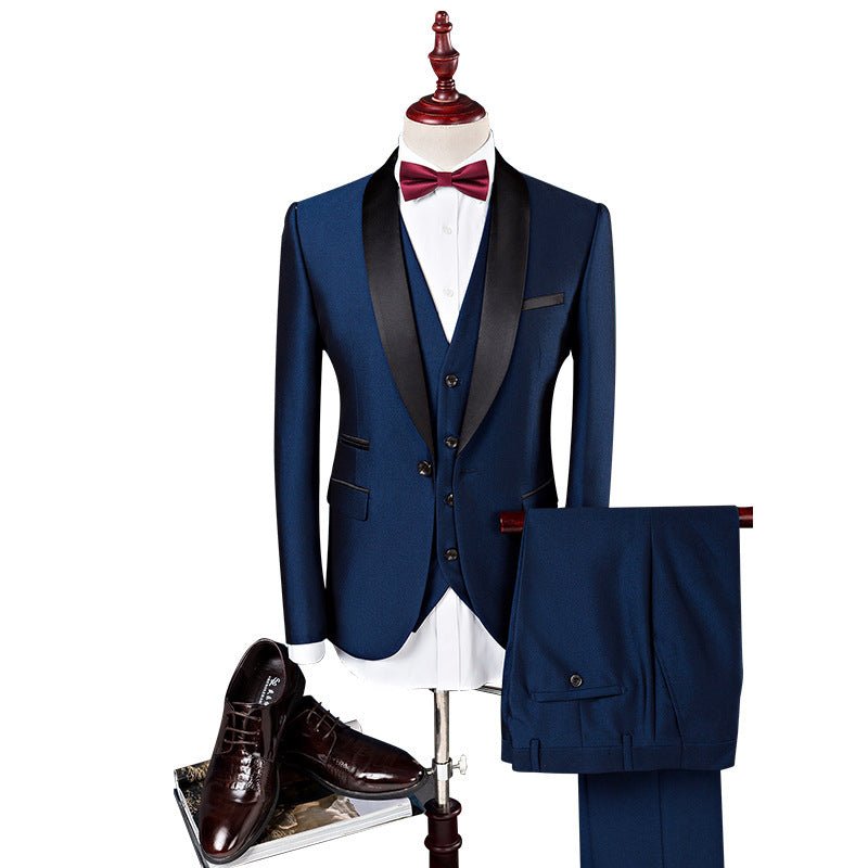 Costume Homme 3 Pièces Élégance Royale – Style Smoking Moderne - Louis Alat