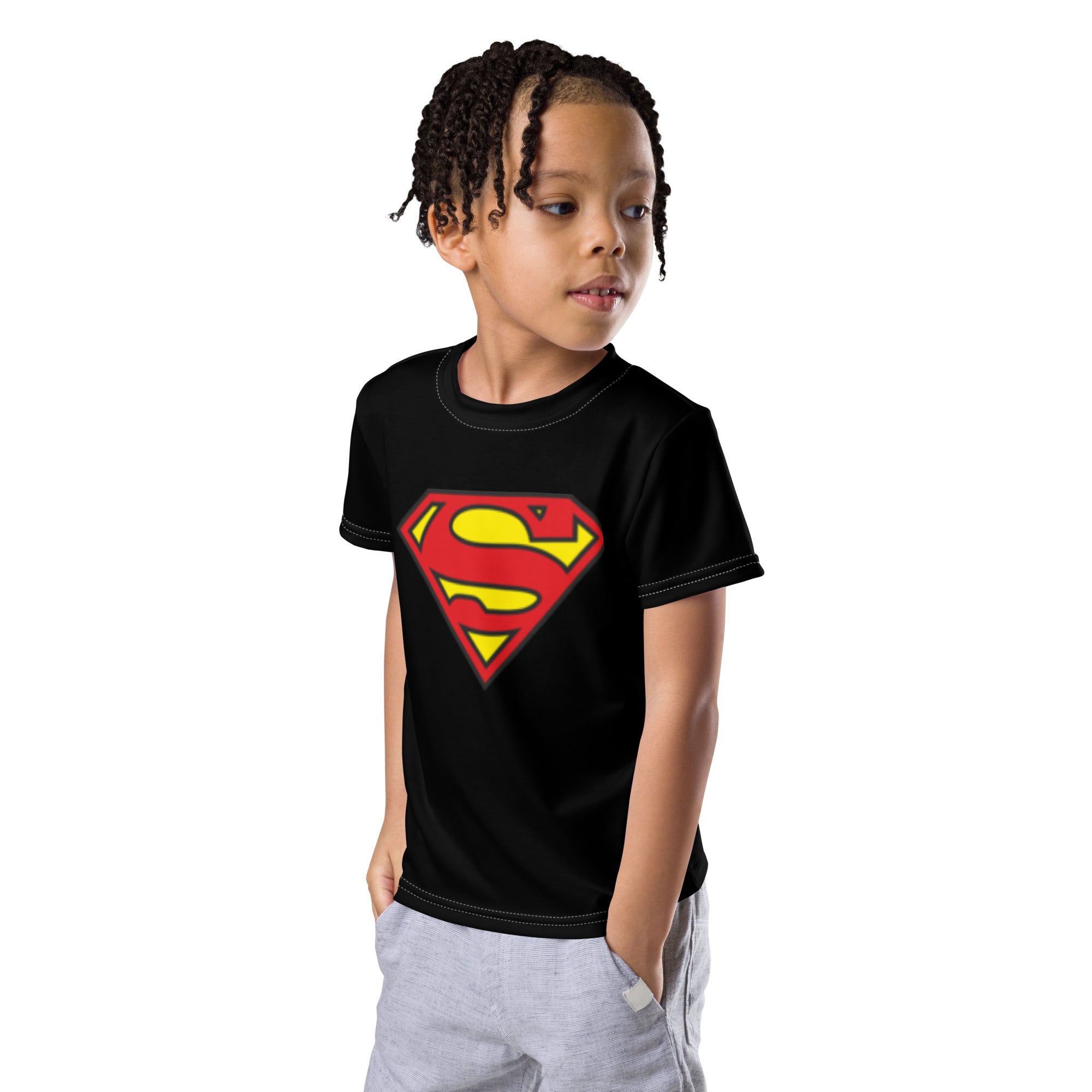 T-shirt Enfant Super Héros – Léger, Stretch & Ultra - Confort - Louis Alat