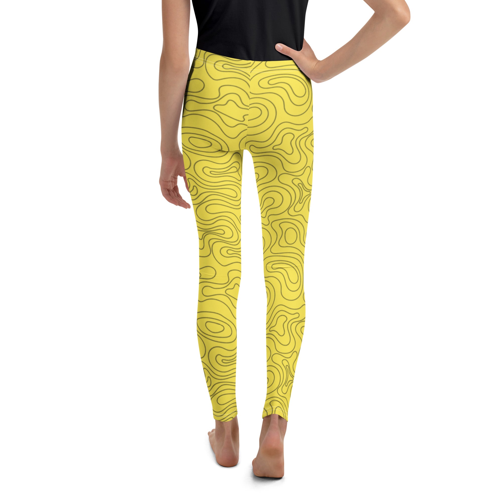Leggings jeunesse “Topographic Bright” - Louis Alat