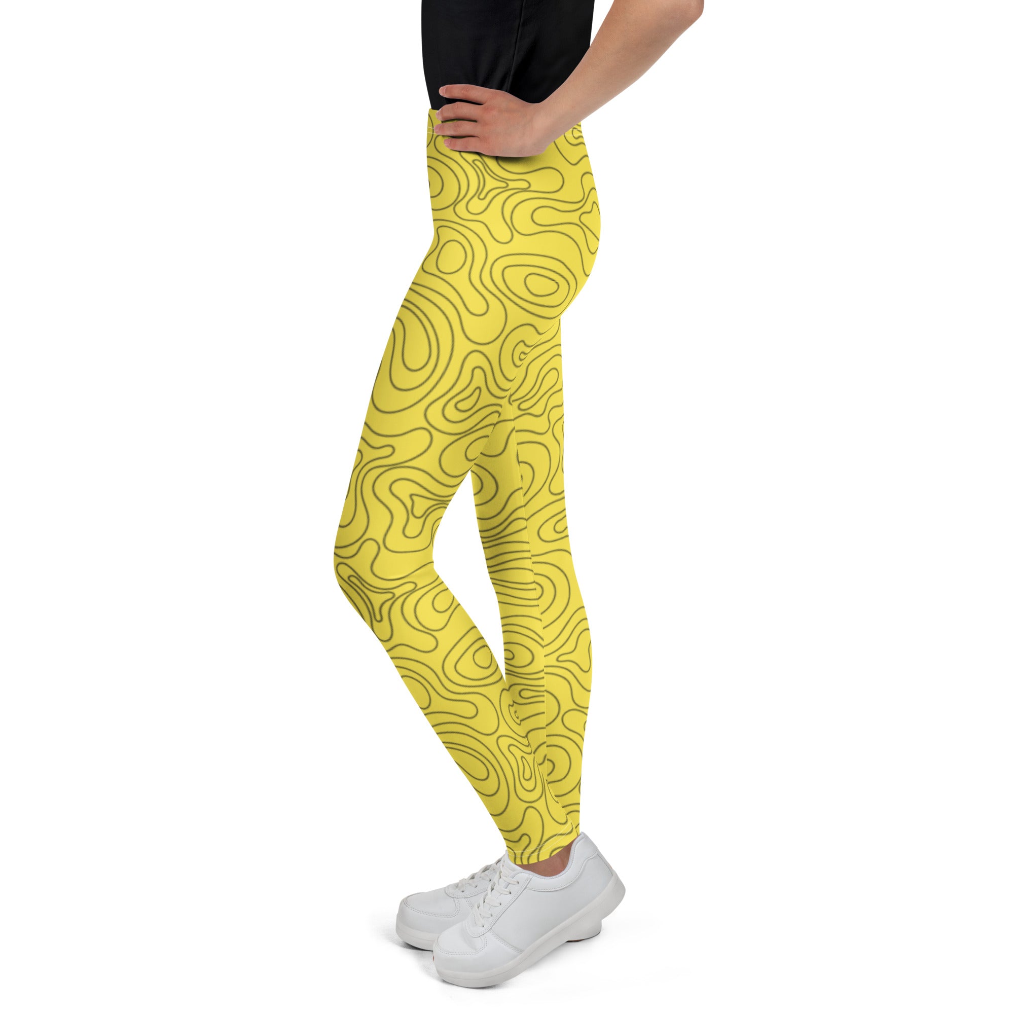 Leggings jeunesse “Topographic Bright” - Louis Alat