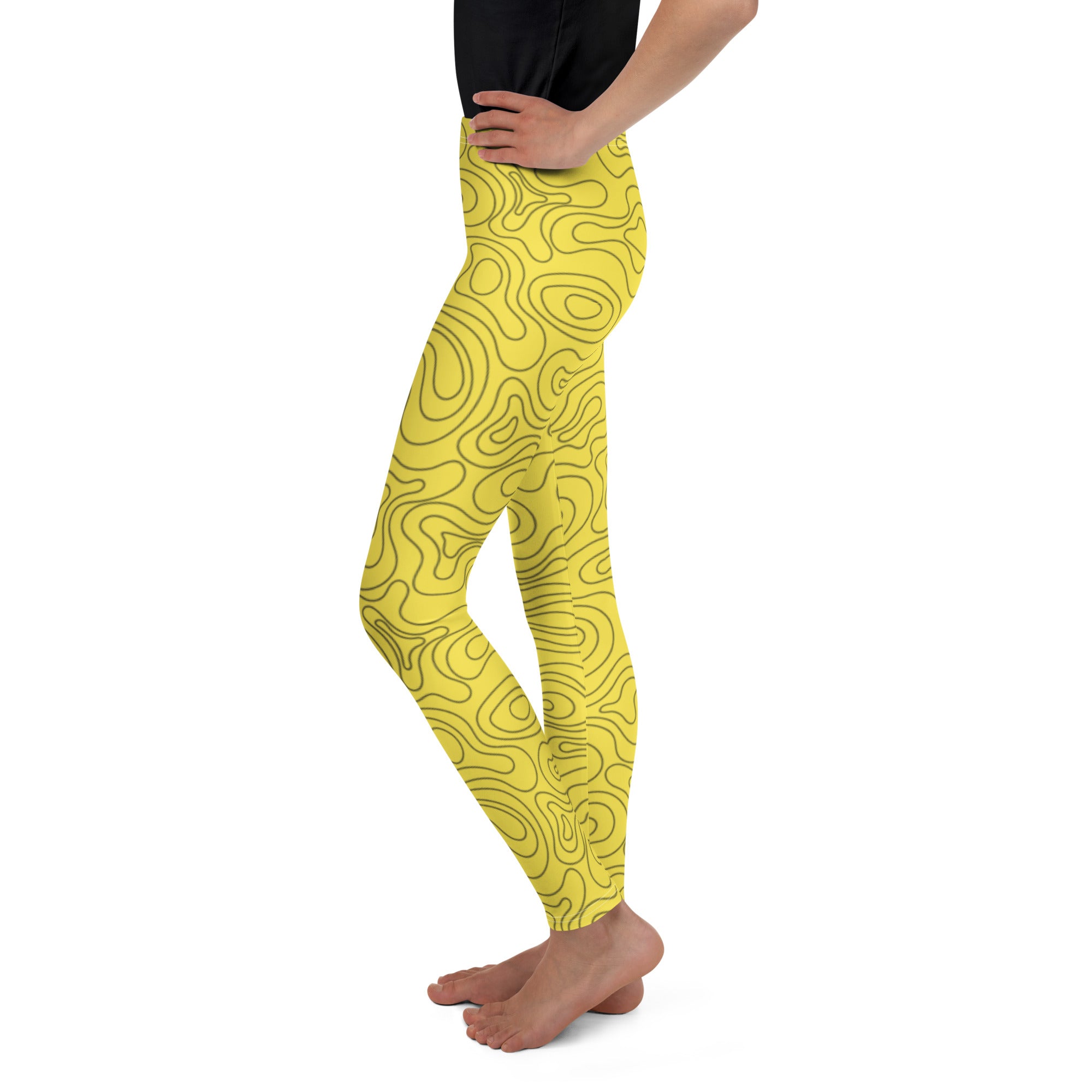 Leggings jeunesse “Topographic Bright” - Louis Alat