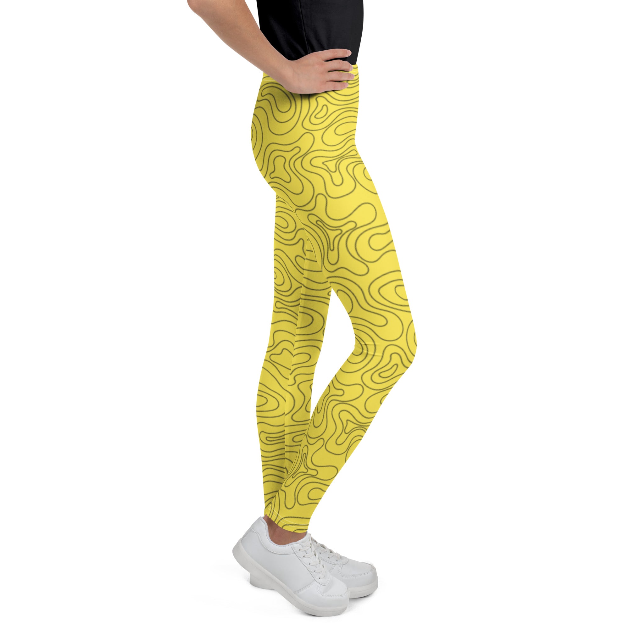 Leggings jeunesse “Topographic Bright” - Louis Alat