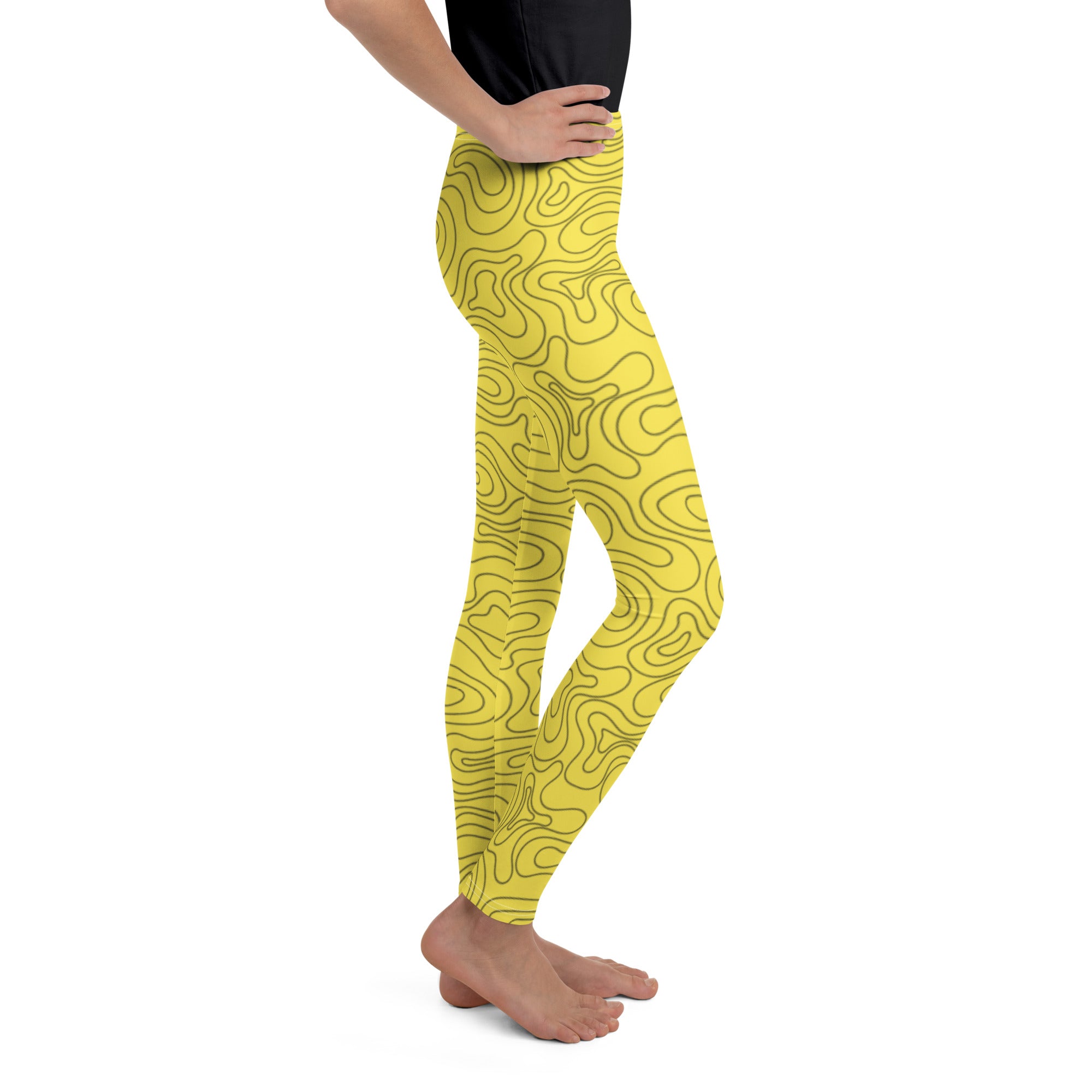Leggings jeunesse “Topographic Bright” - Louis Alat