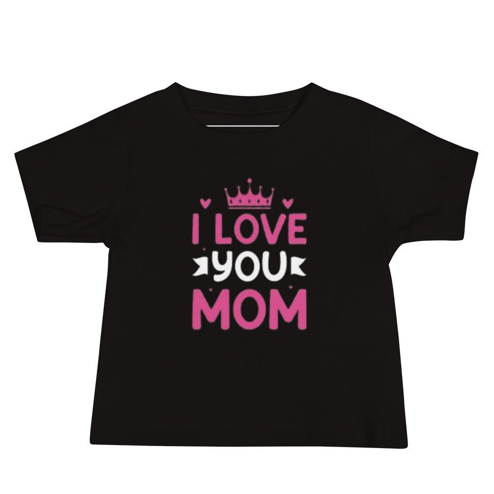 T-shirt Bébé « I Love You Mom » – Mignon & Doux 💖 - Louis Alat