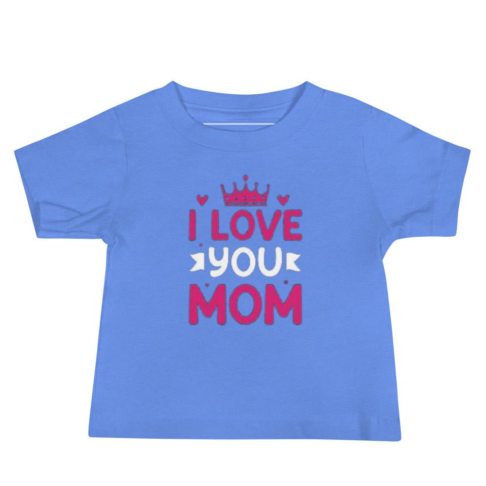 T-shirt Bébé « I Love You Mom » – Mignon & Doux 💖 - Louis Alat