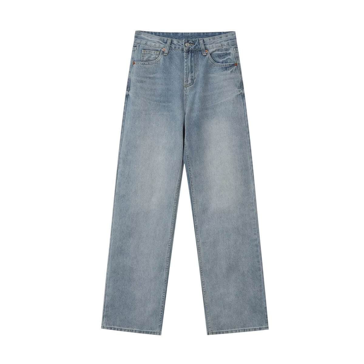 Jean Femme Coupe Droite Taille Haute – Style Décontracté & Chic - Louis Alat