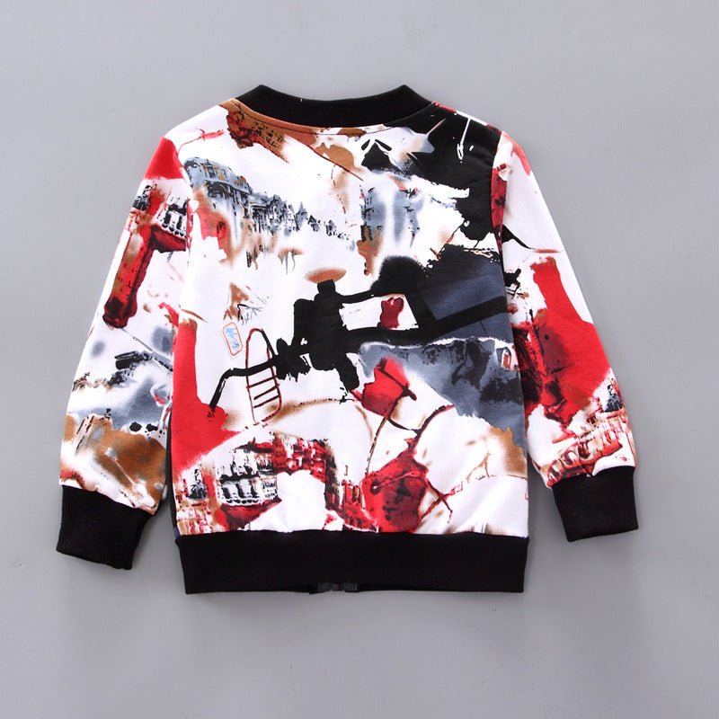 Ensemble Garçon Chic Automne - Hiver – Élégance Coréenne 3 Pièces - Louis Alat