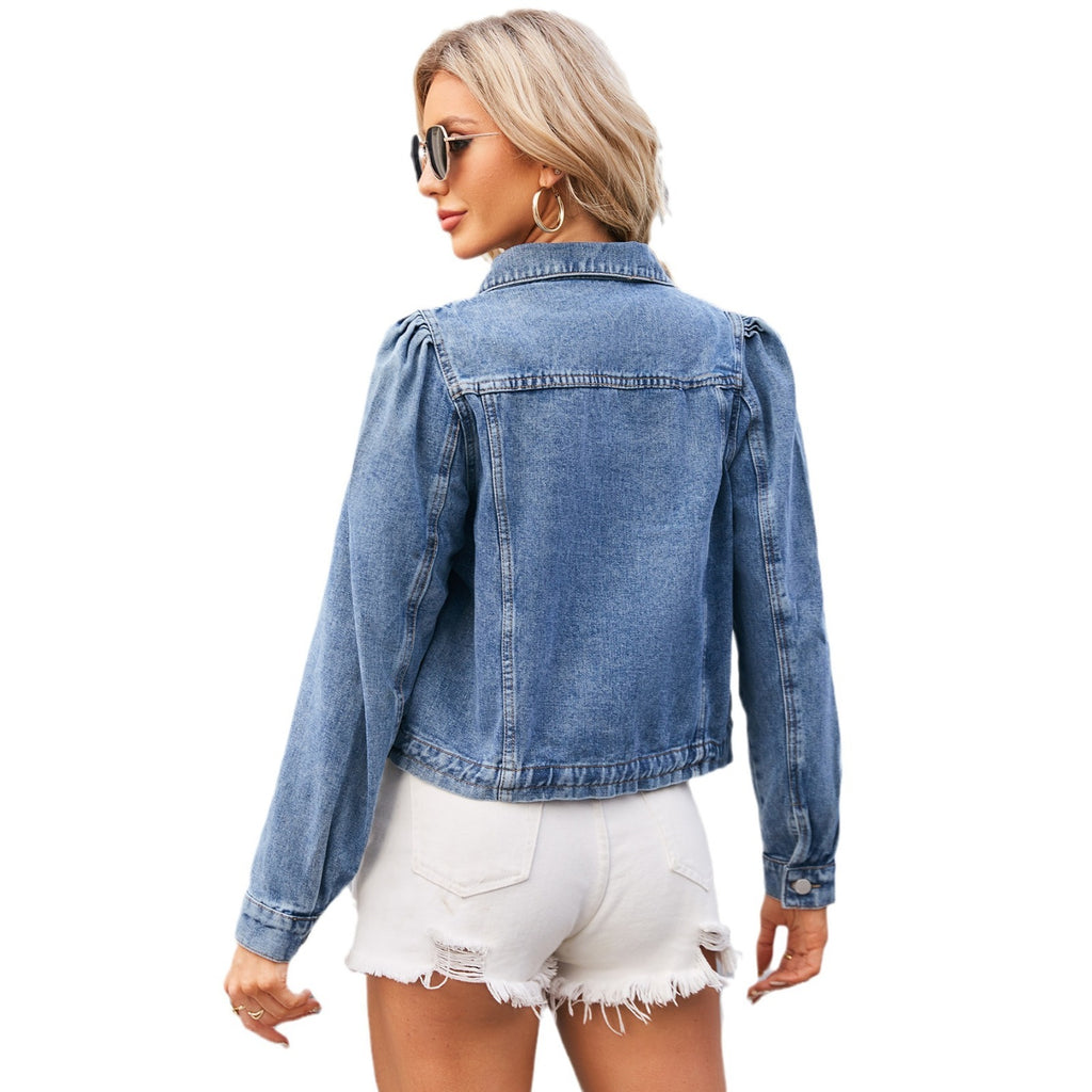 Veste Courte en Jean Femme - Louis Alat