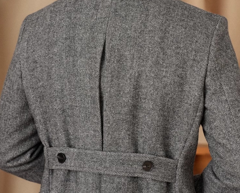 Polo Coat Milanais – Manteau Long Double Boutonnage en Laine - Louis Alat