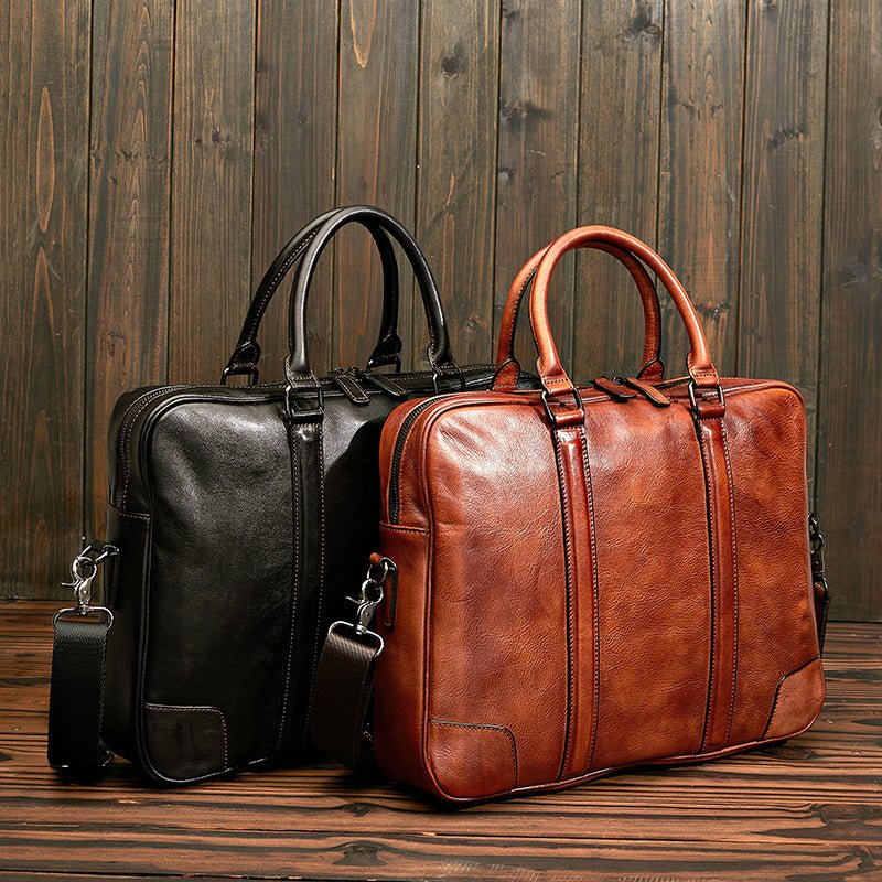 Milan Executive – Sac Business Cuir Véritable - Louis Alat