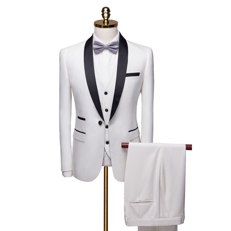 Costume Homme 3 Pièces Élégance Royale – Style Smoking Moderne - Louis Alat