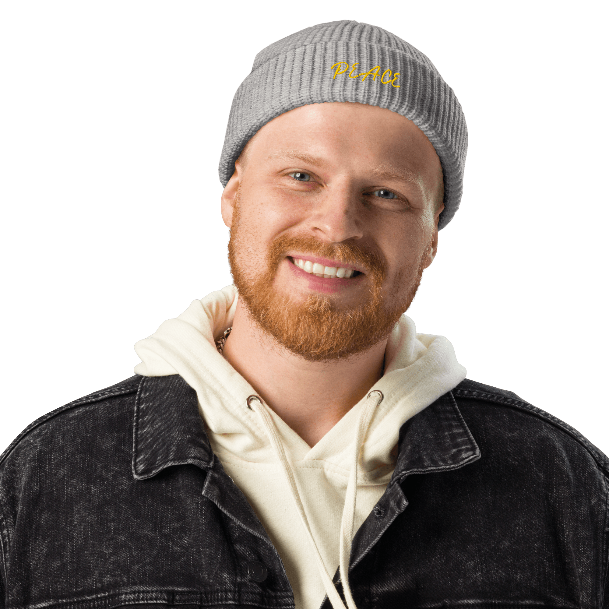 🧢 Bonnet Fisherman PEACE – Style côtelé premium & confort moderne - Louis Alat