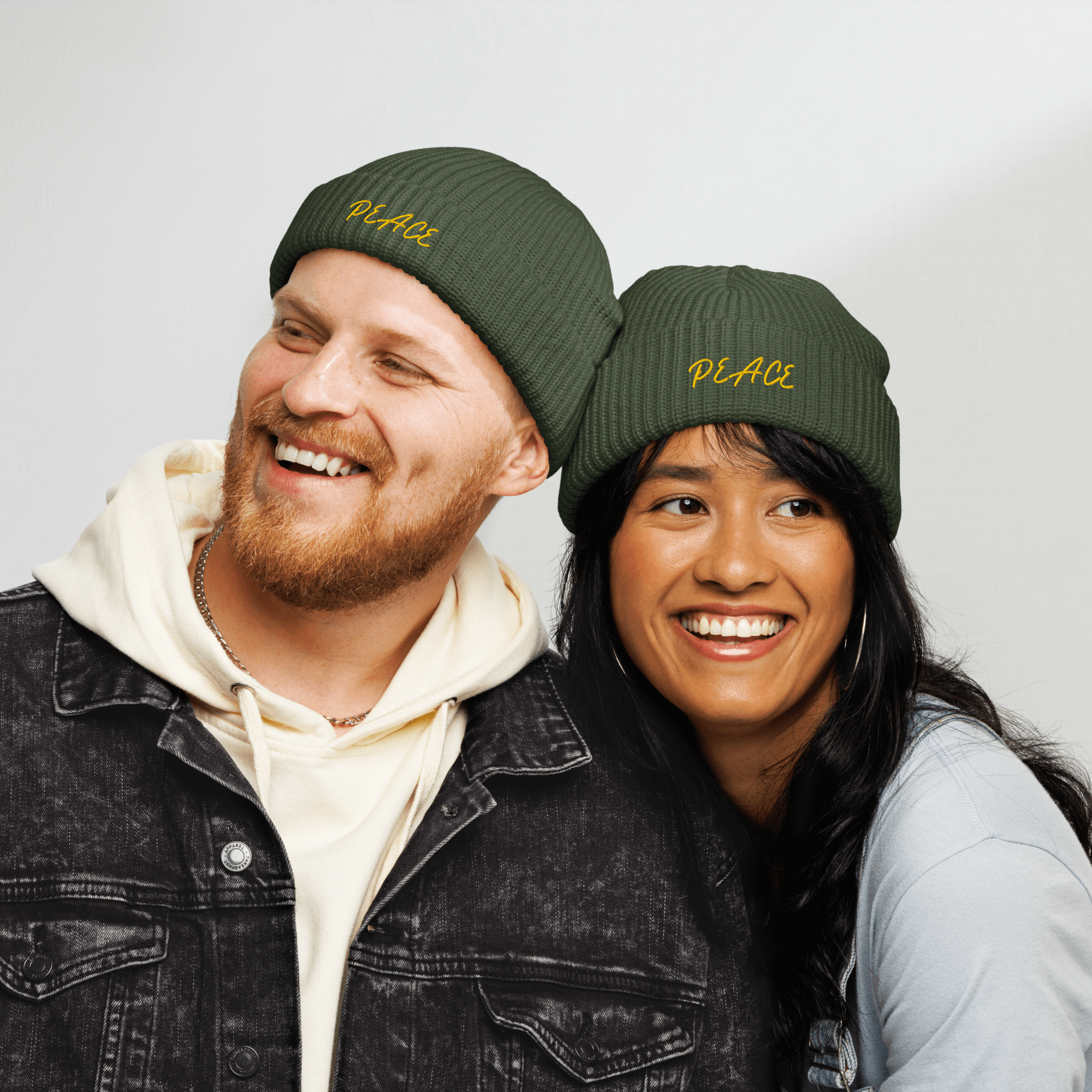 🧢 Bonnet Fisherman PEACE – Style côtelé premium & confort moderne - Louis Alat