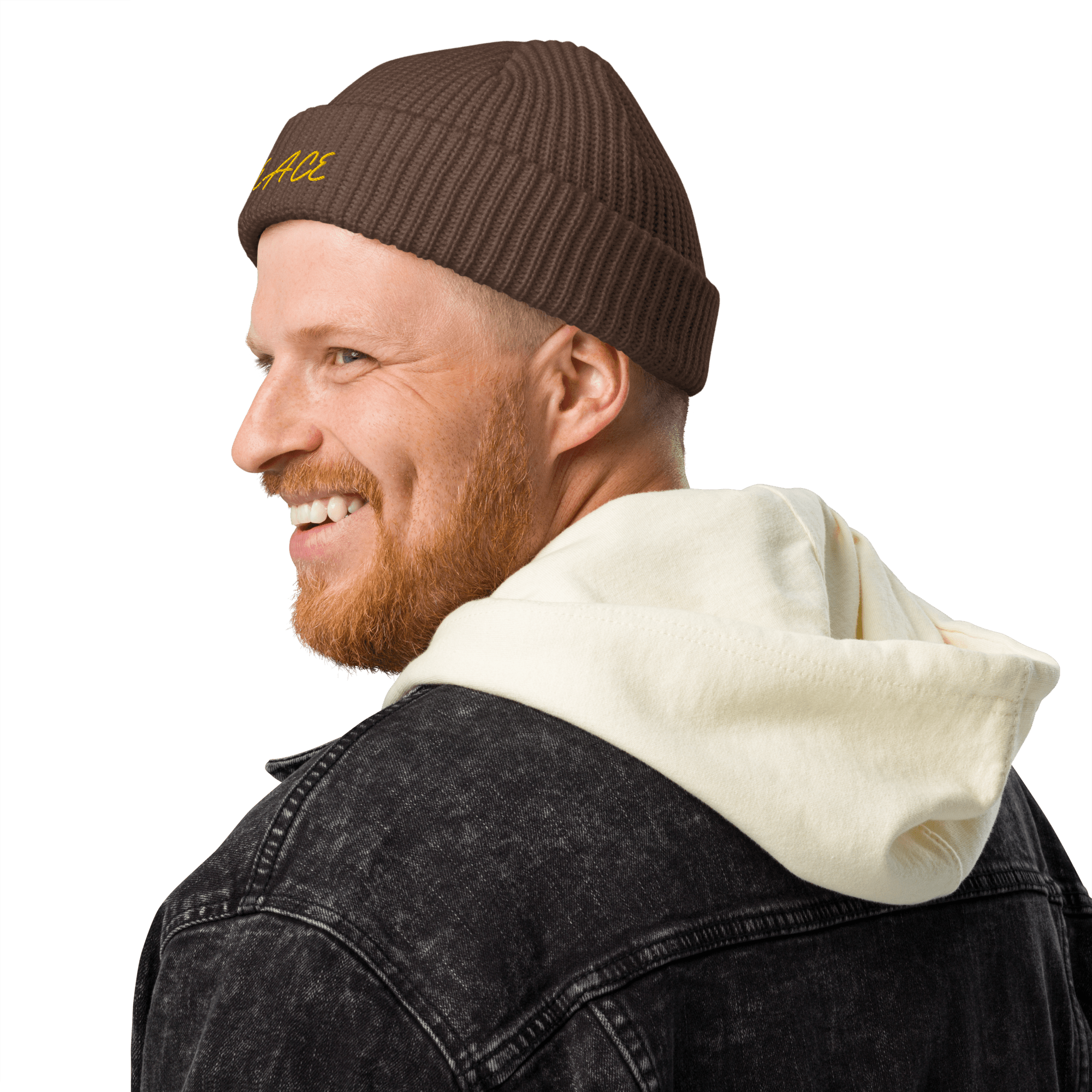 🧢 Bonnet Fisherman PEACE – Style côtelé premium & confort moderne - Louis Alat
