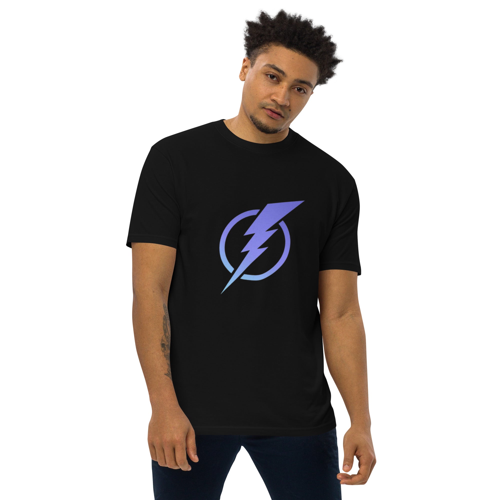 T-shirt Premium Homme – Logo Éclair | Élégance et Confort Élitaire - Louis Alat