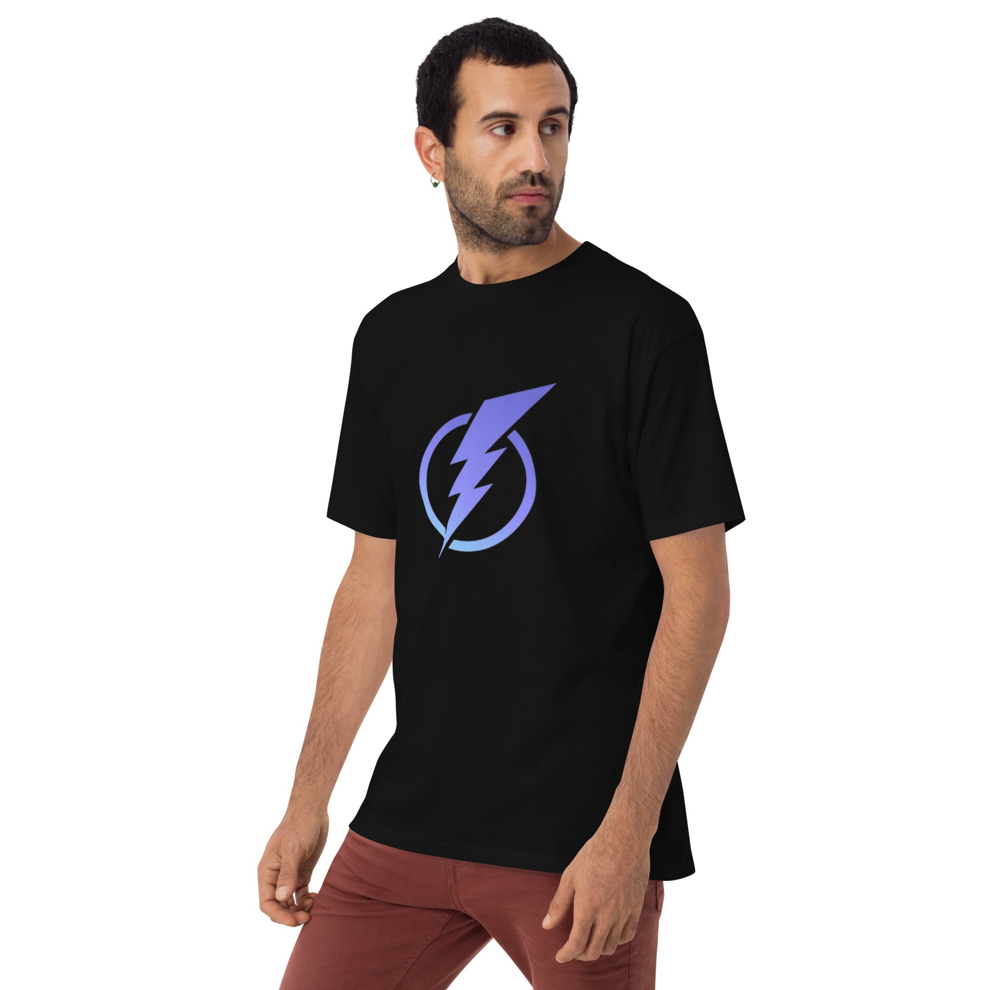 T-shirt Premium Homme – Logo Éclair | Élégance et Confort Élitaire - Louis Alat