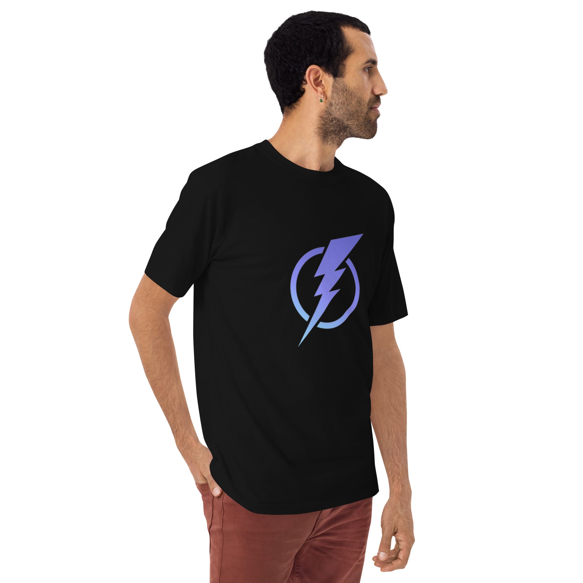 T-shirt Premium Homme – Logo Éclair | Élégance et Confort Élitaire - Louis Alat