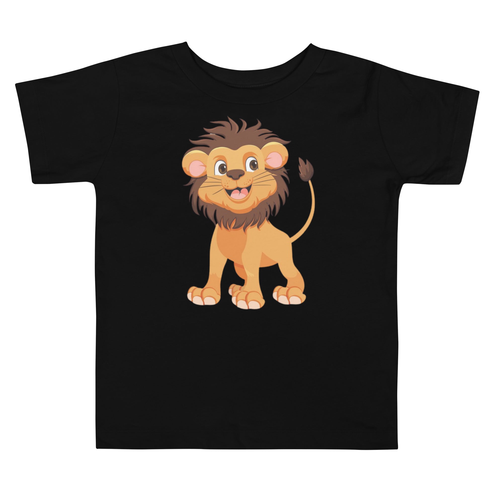 T-shirt Enfant Lion Rigolo – 100% Coton Bio – Doux, Confortable et Résistant (2 - 5 ans) - Louis Alat
