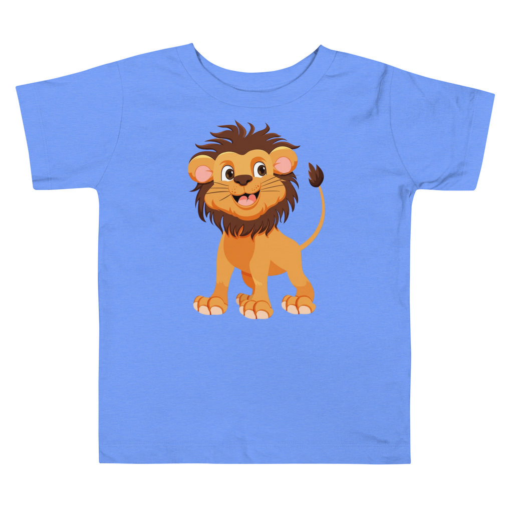 T-shirt Enfant Lion Rigolo – 100% Coton Bio – Doux, Confortable et Résistant (2 - 5 ans) - Louis Alat