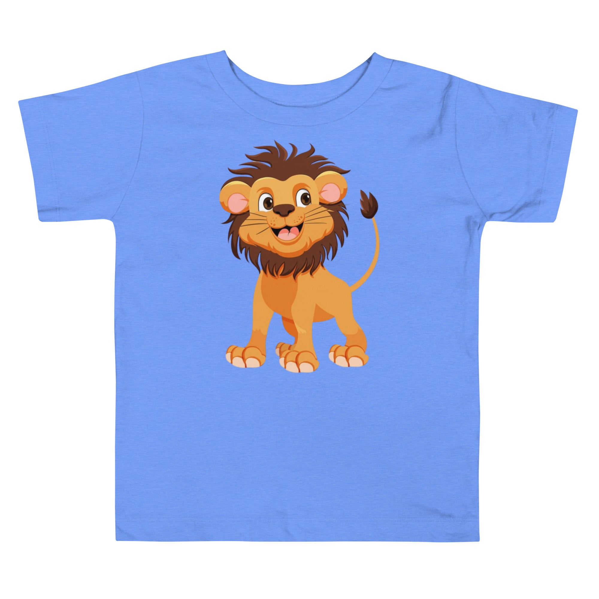 T-shirt Enfant Lion Rigolo – 100% Coton Bio – Doux, Confortable et Résistant (2 - 5 ans) - Louis Alat