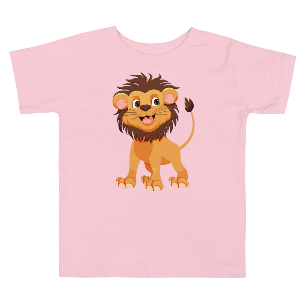 T-shirt Enfant Lion Rigolo – 100% Coton Bio – Doux, Confortable et Résistant (2 - 5 ans) - Louis Alat