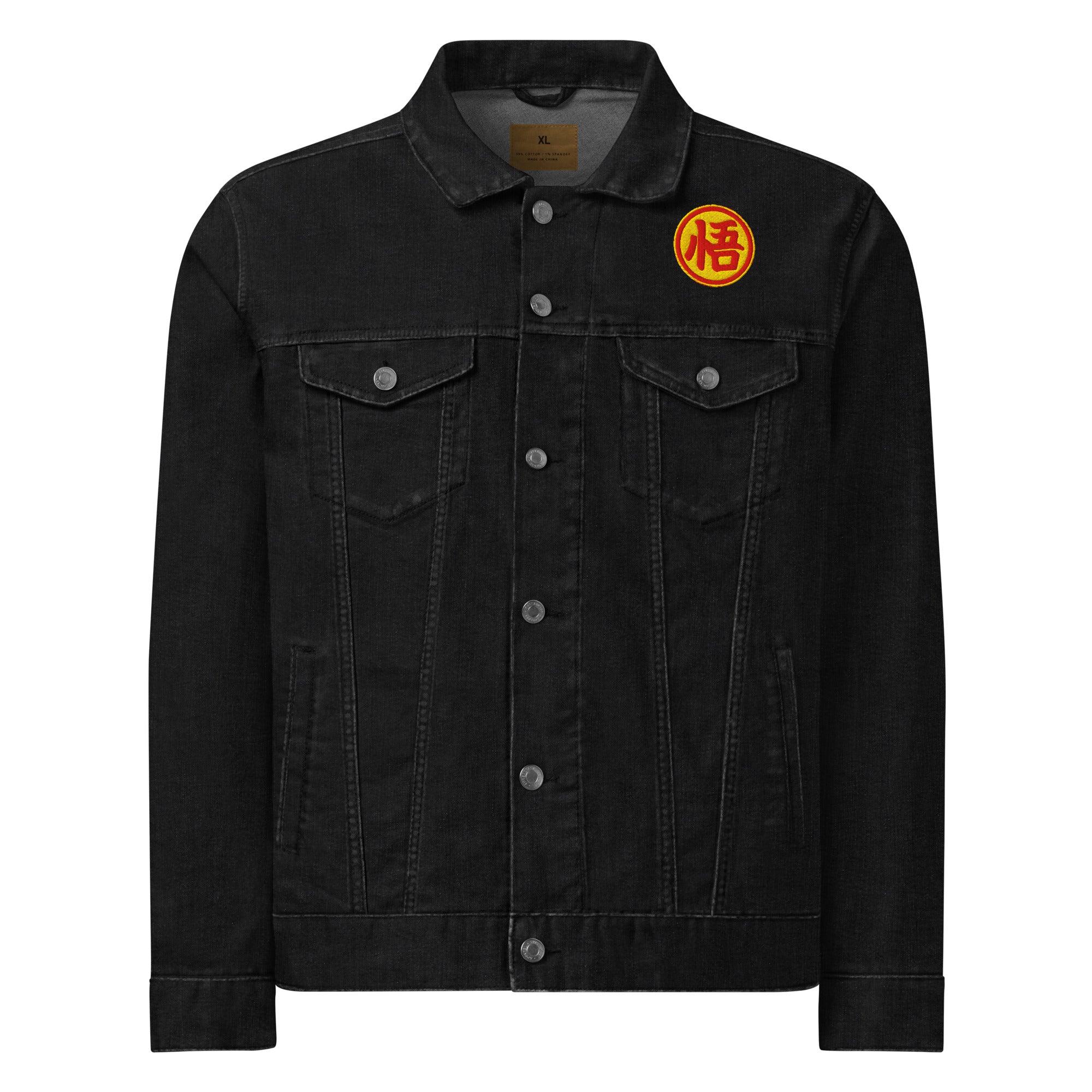 🧥 Veste en Jean Unisexe – Style Goku Streetwear - Louis Alat