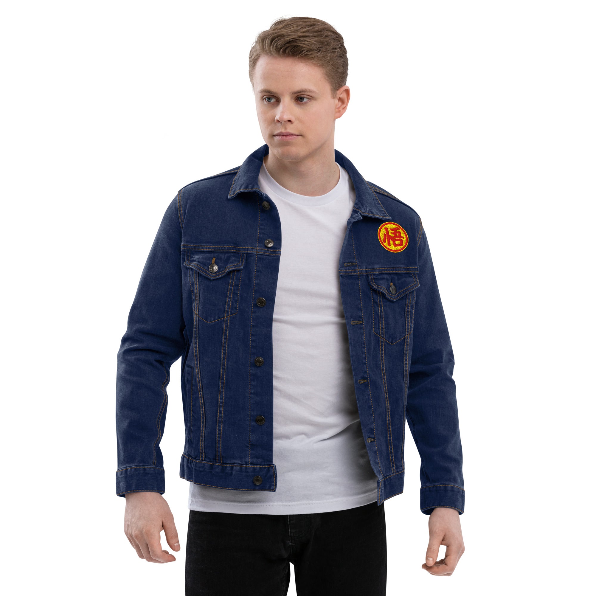 🧥 Veste en Jean Unisexe – Style Goku Streetwear - Louis Alat
