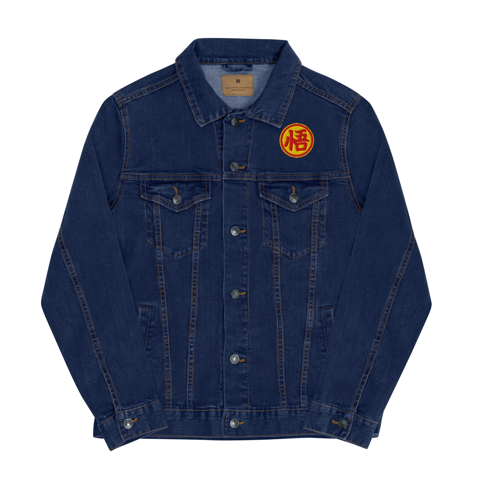 🧥 Veste en Jean Unisexe – Style Goku Streetwear - Louis Alat