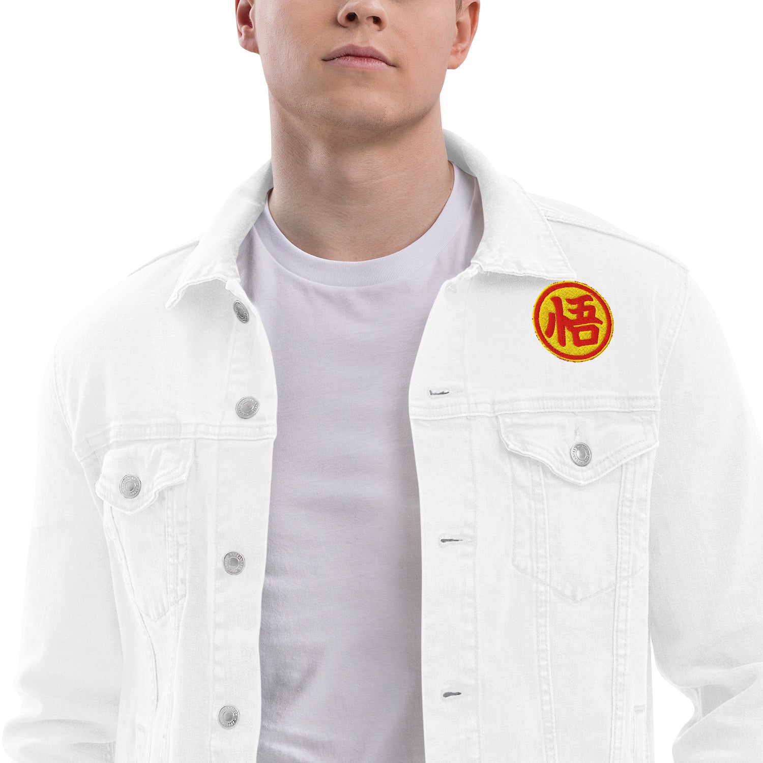 🧥 Veste en Jean Unisexe – Style Goku Streetwear - Louis Alat