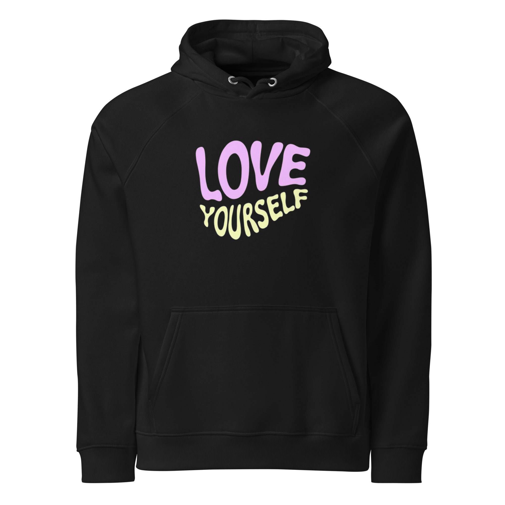 Unisex eco raglan hoodie - Louis Alat